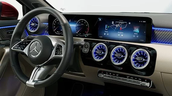 Mercedes-Benz A-Class Saloon Media Display